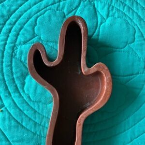 Cactus Shaped Brown Planter